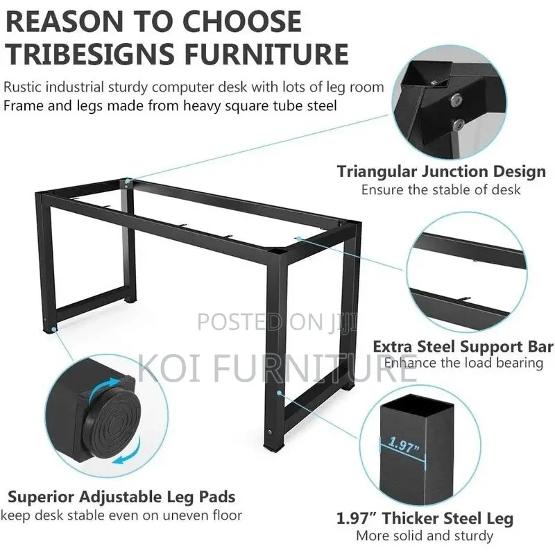 Office Tabe; 1.4 Meters Home Office Desktop Pc Desk