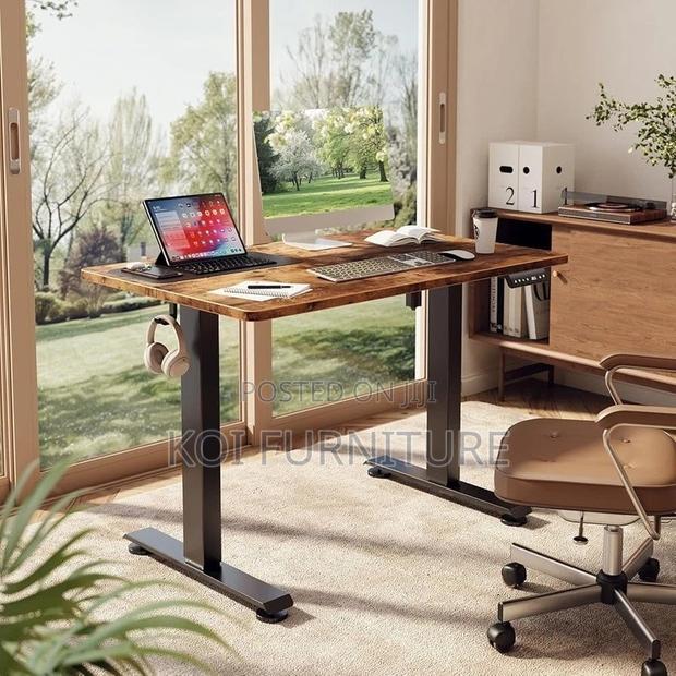Office Desk; 1.6 Meters Adjustable Height Ergonomic Table