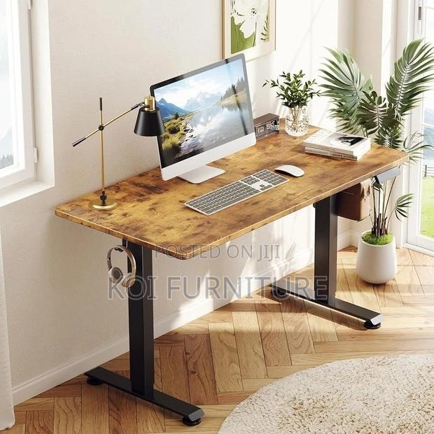 Office Desk; 1.6 Meters Adjustable Height Ergonomic Table - thumbnail 10
