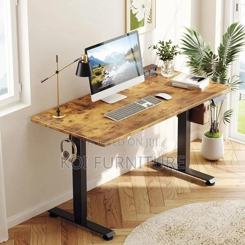 Office Desk; 1.6 Meters Adjustable Height Ergonomic Table