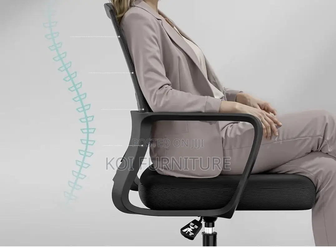Office Chairs; Mesh Office Chair With Upholstery Executive