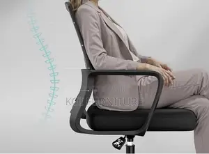 Office Chairs; Mesh Office Chair With Upholstery Executive