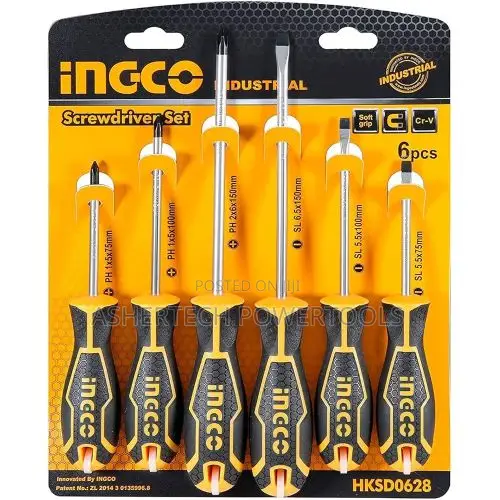 Hksd0628 Ingco 6 PCS Screwdriver Set