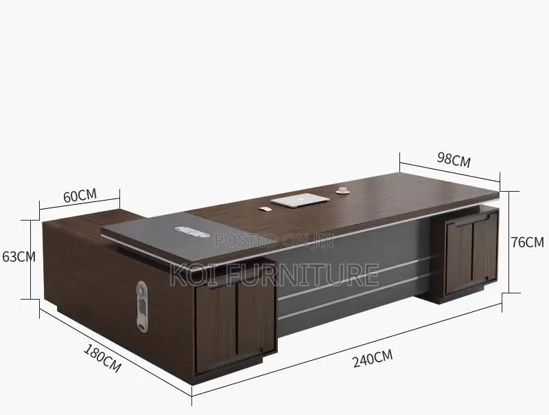 Office Desk; 2.4 Meters Executive Office Desk