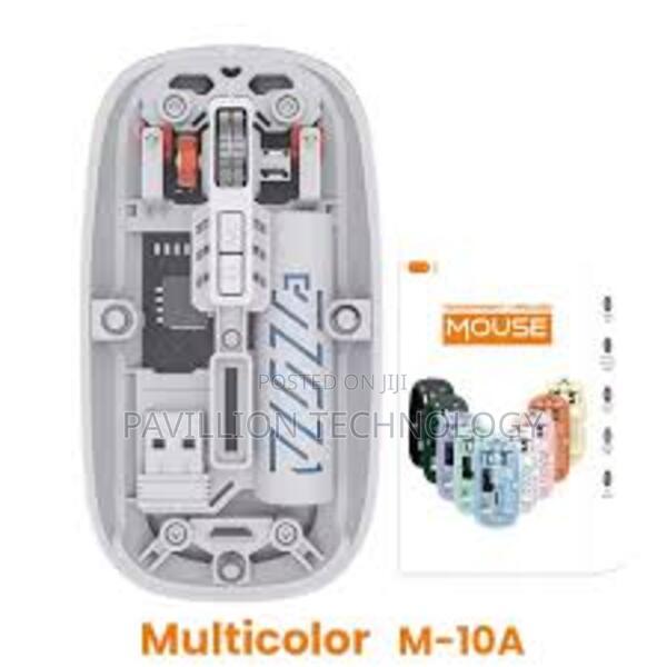 Wireless Transparent Rechageable Mouse With Bluetooth - thumbnail 3