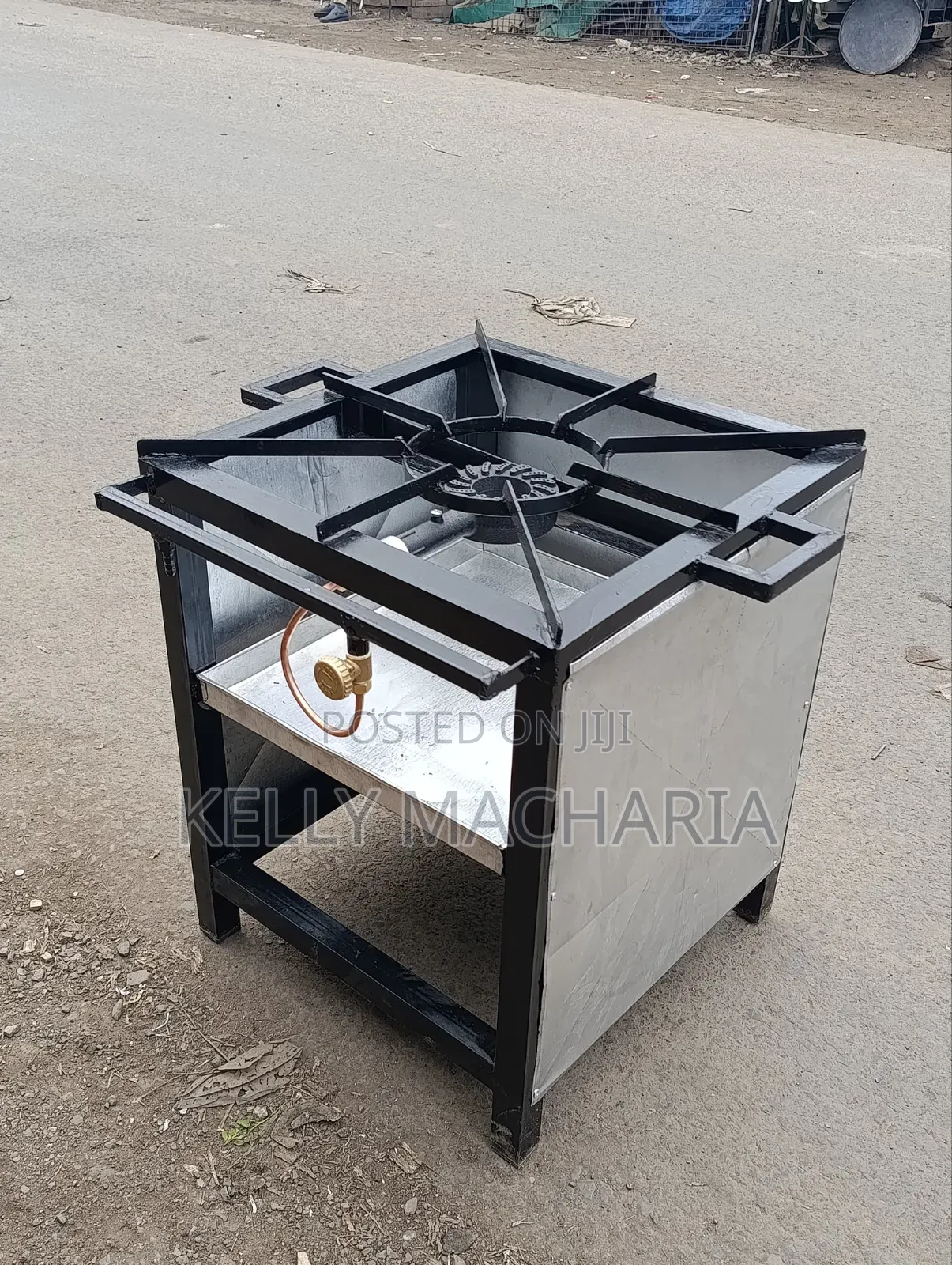 Comm Closed Single Gas Burner