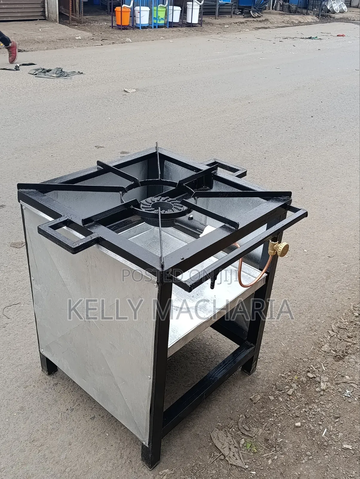 Comm Closed Single Gas Burner