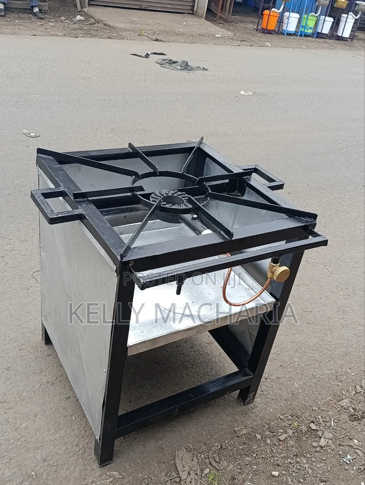 Comm Closed Single Gas Burner