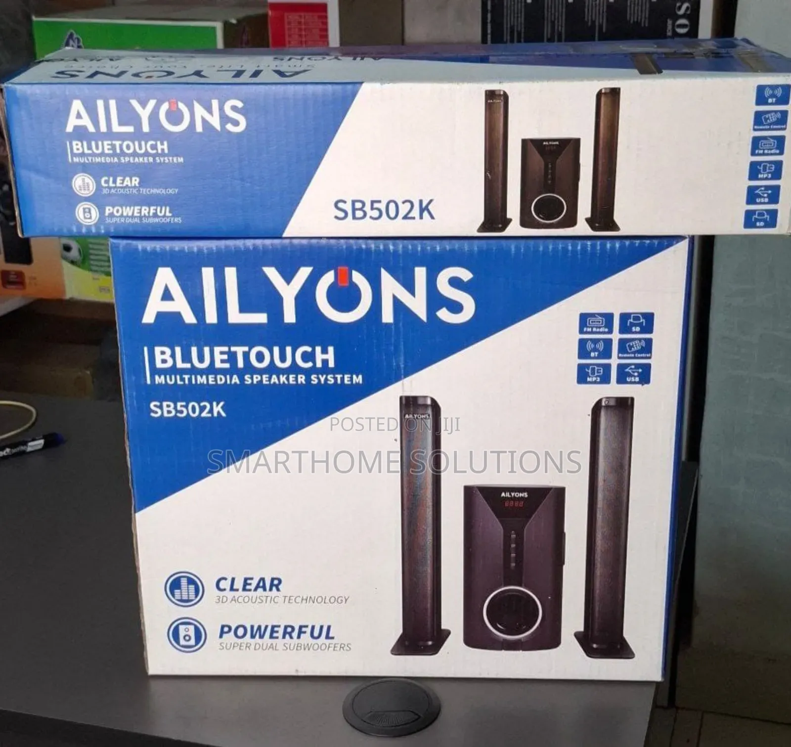Ailyons 2.1ch Sb502k Subwoofer /Speaker System