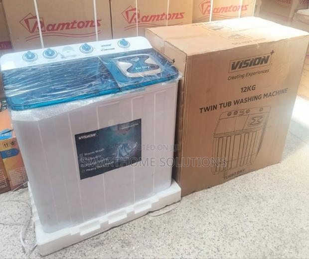 Vision Plus 12kg Twin Tub Top Load Washing Machine