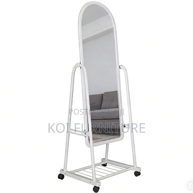 Dressers; Movable and Collapsible Bedroom Dressing Mirror - thumbnail 2
