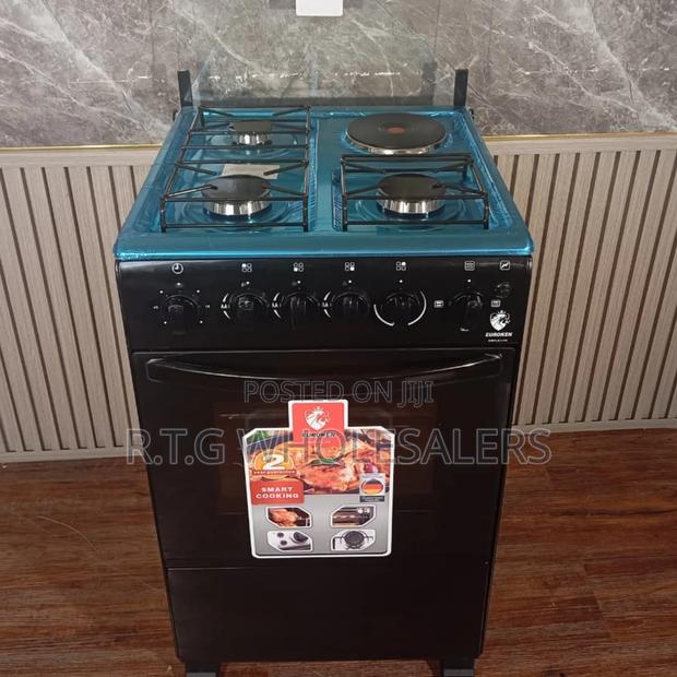 Euroken 3 Gas + 1 Electric Standing Cooker 50x55