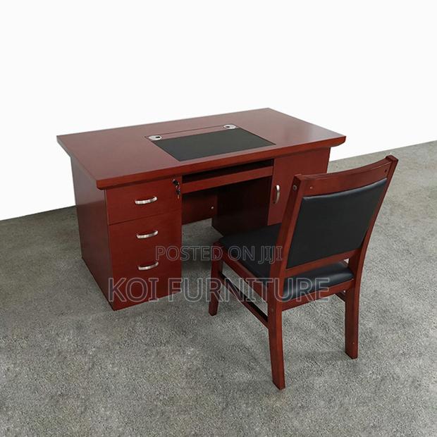 Office Desk; 1200mm Executive Modern Koi Desk - thumbnail 2