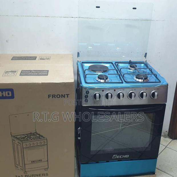 Decho 60x60 3 Gas + 1 Electric Cooker Oven