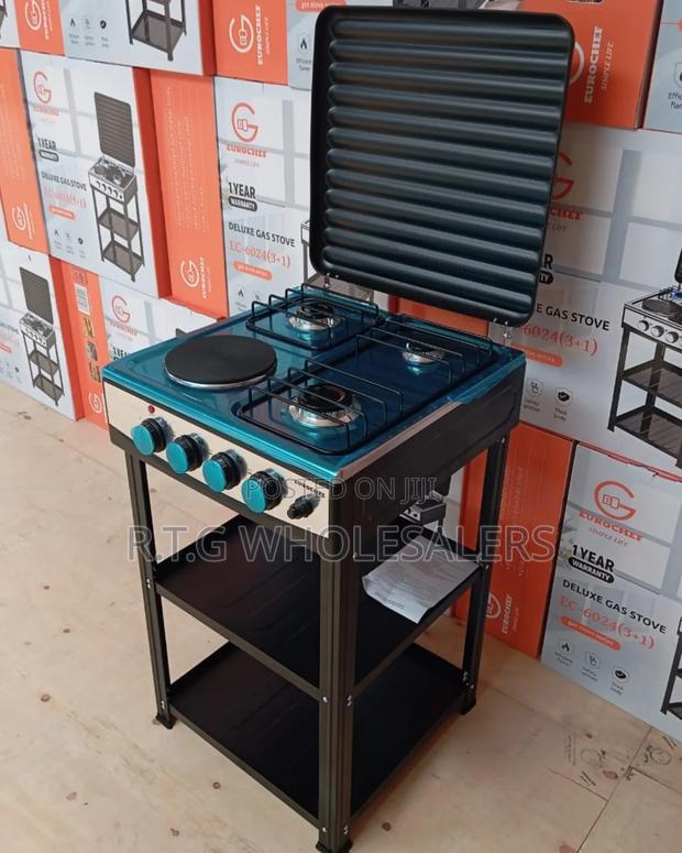 Standing Cooker Eurochef 3+1 Gas Electric Combo