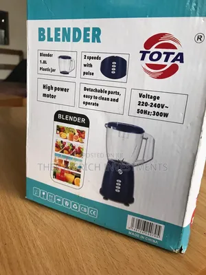 Tota 2 in 1 Blender With 1.8 Litre Jug