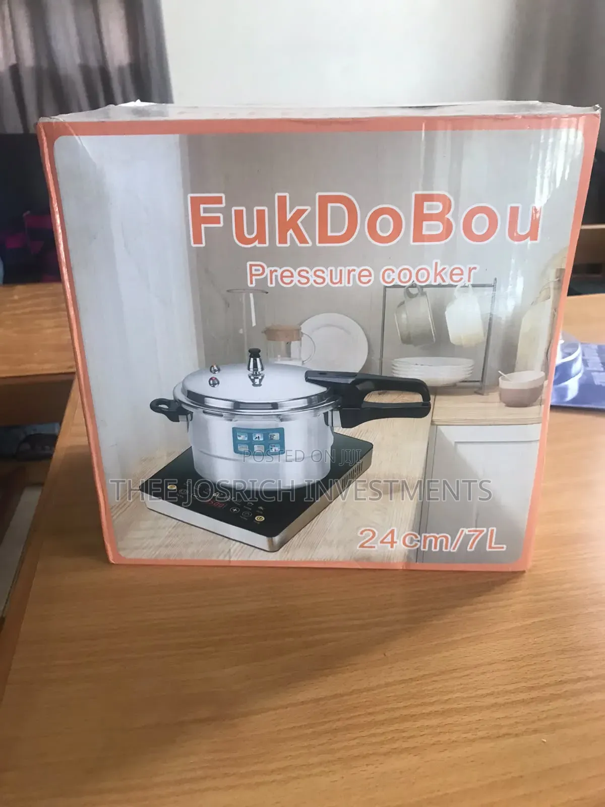 Fudobou 7 Litres Manual Pressure Cooker