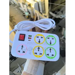 High Astra 5 Way Extension, 2 Usb And 1 Type C Ports