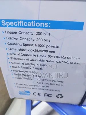 Industrial Bill Counting Machine
