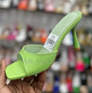 Simmi London Croc-Embossed Slide Heels Size 37-41