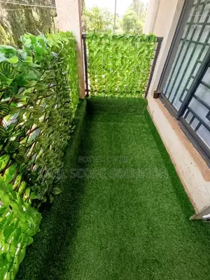 Turf Balcony Grass And Balcony Privacy Fence Installation