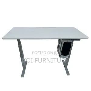 Office Dek; 1.2m Motor Metal Construction Durable Standing Desk