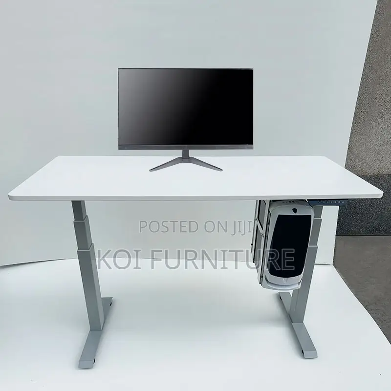 Office Dek; 1.2m Motor Metal Construction Durable Standing Desk
