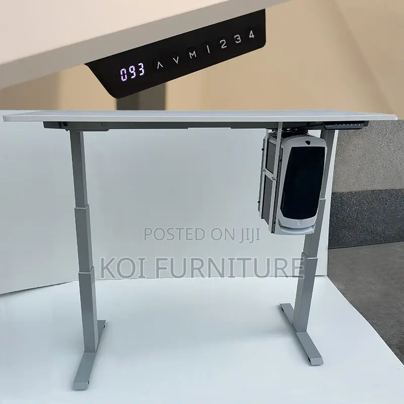 Office Dek; 1.2m Motor Metal Construction Durable Standing Desk