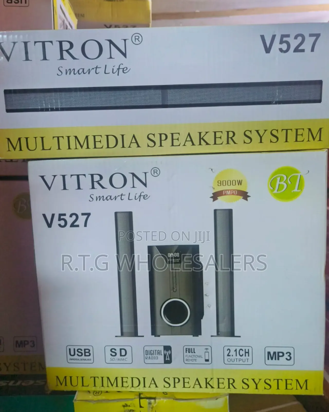Vitron V527 Home Theatre 2.1ch Subwoofer Speaker System