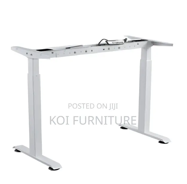 Office Desk; 1600mm Single Motor Height Adjustable Office Desk