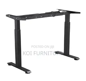 Office Desk; 1600mm Single Motor Height Adjustable Office Desk
