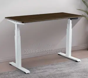 Office Desk; 1600mm Single Motor Height Adjustable Office Desk