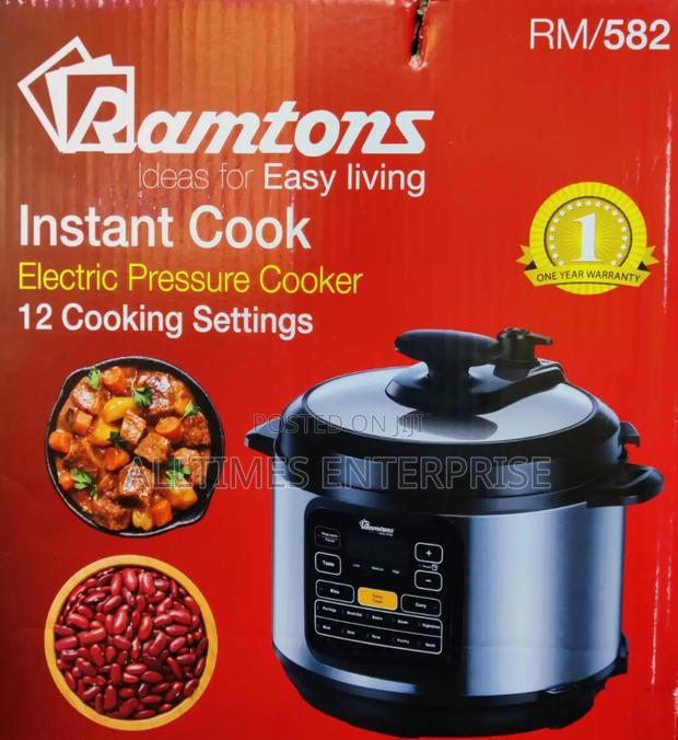 Ramtons Electric Pressure Cooker 6litres