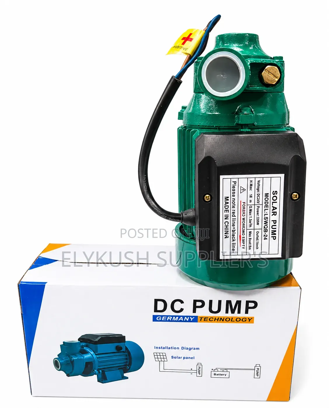 Solar Dc Water Pump 24v – High Efficiency Booster Pump