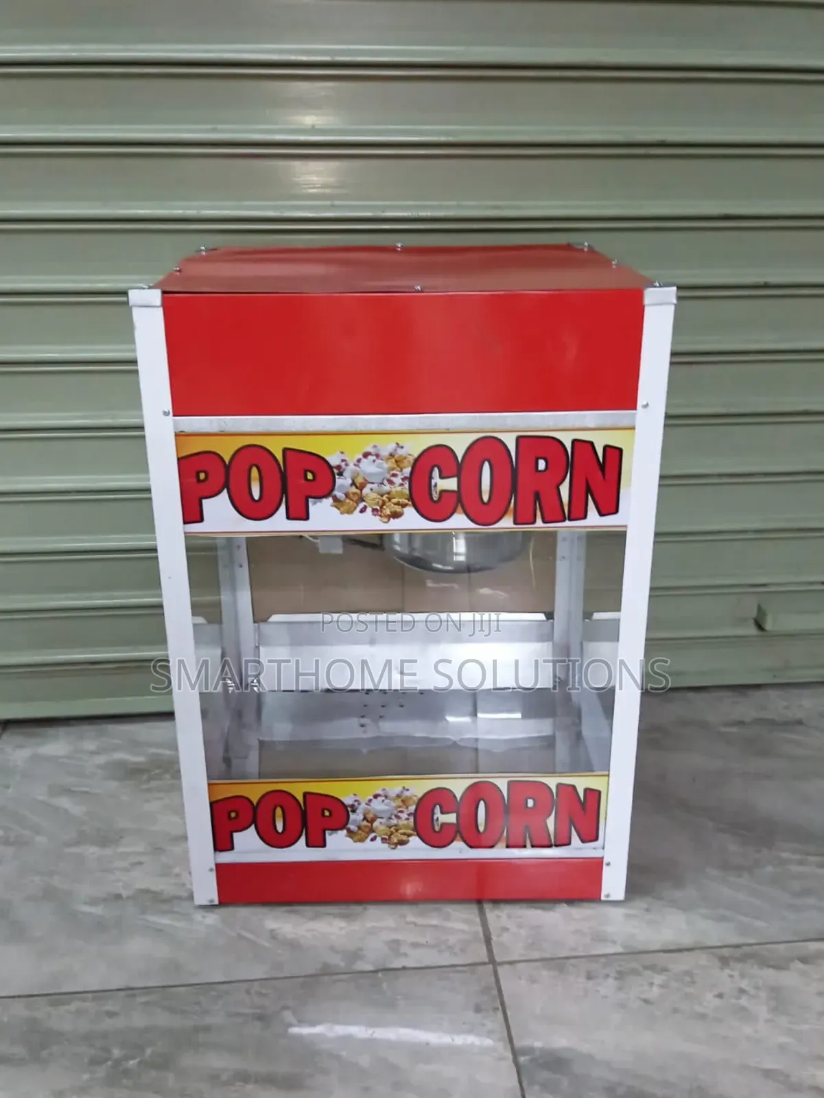 Popcorn Machine Heavy-Duty Jua Kali Commercial Popcorn Maker