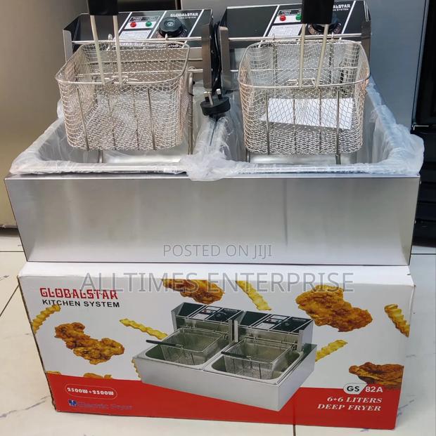 Globalstar Double Fryer 12litres