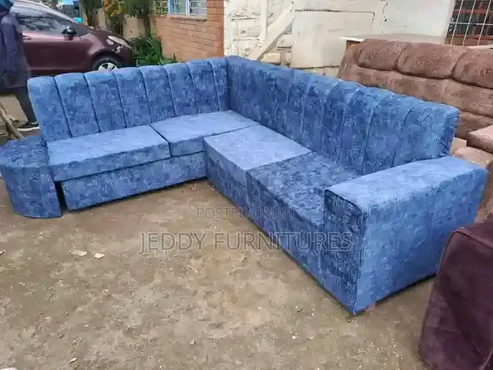 Blue Corner Seat