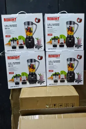 A Redberry 3-in-1 Blender, Grinder, and Mincer