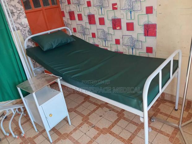 Locally Made Single Crank Bed With Matress - thumbnail 2
