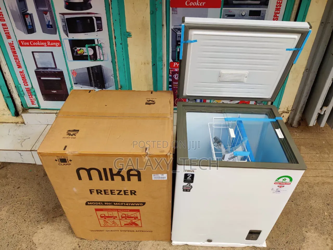 Mika McF141wwg 141l Chest Freezer