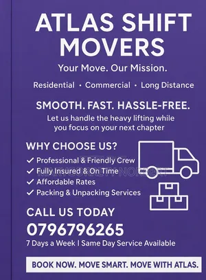 Fast Reliable Movers in Nairobi, Call for Instant Quote