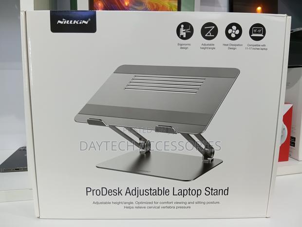 Nillkin Prodesk Adjustable Laptop Stand - Silver - main view