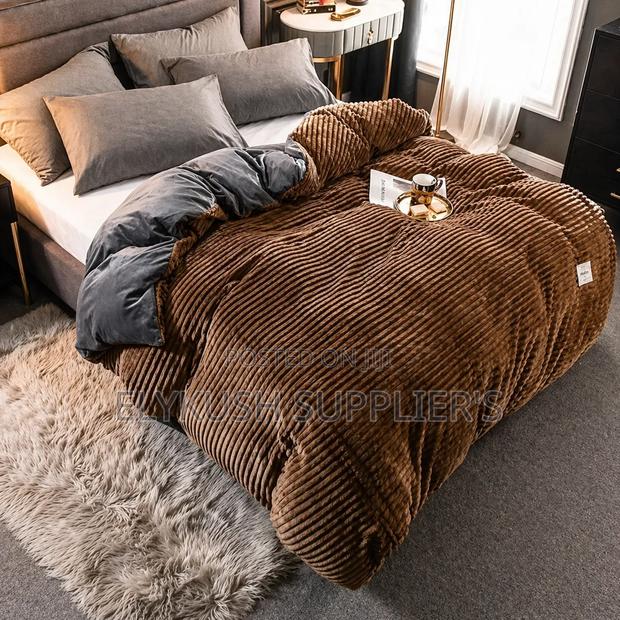 Luxurious Brown Duvet - main view