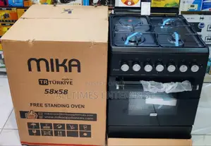 Mika Standing Cooker 3 Gas + 1 Electric, 58x58cm* *Mst58u31e3 Blem