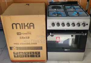 Mika Standing Cooker 3 Gas + 1 Electric* 58x58cm *Mst58u31e3 Slem*