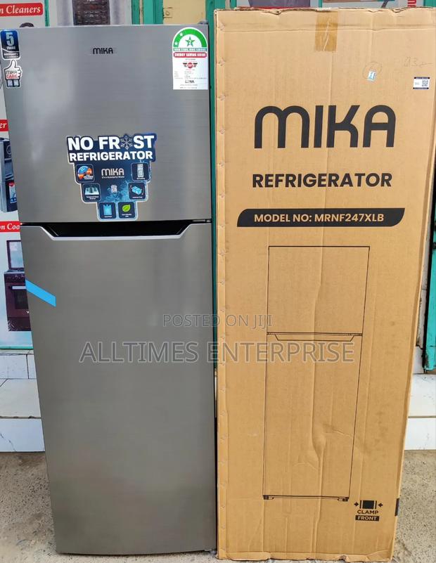 Mika 247l Double Door Refrigerator No Frost