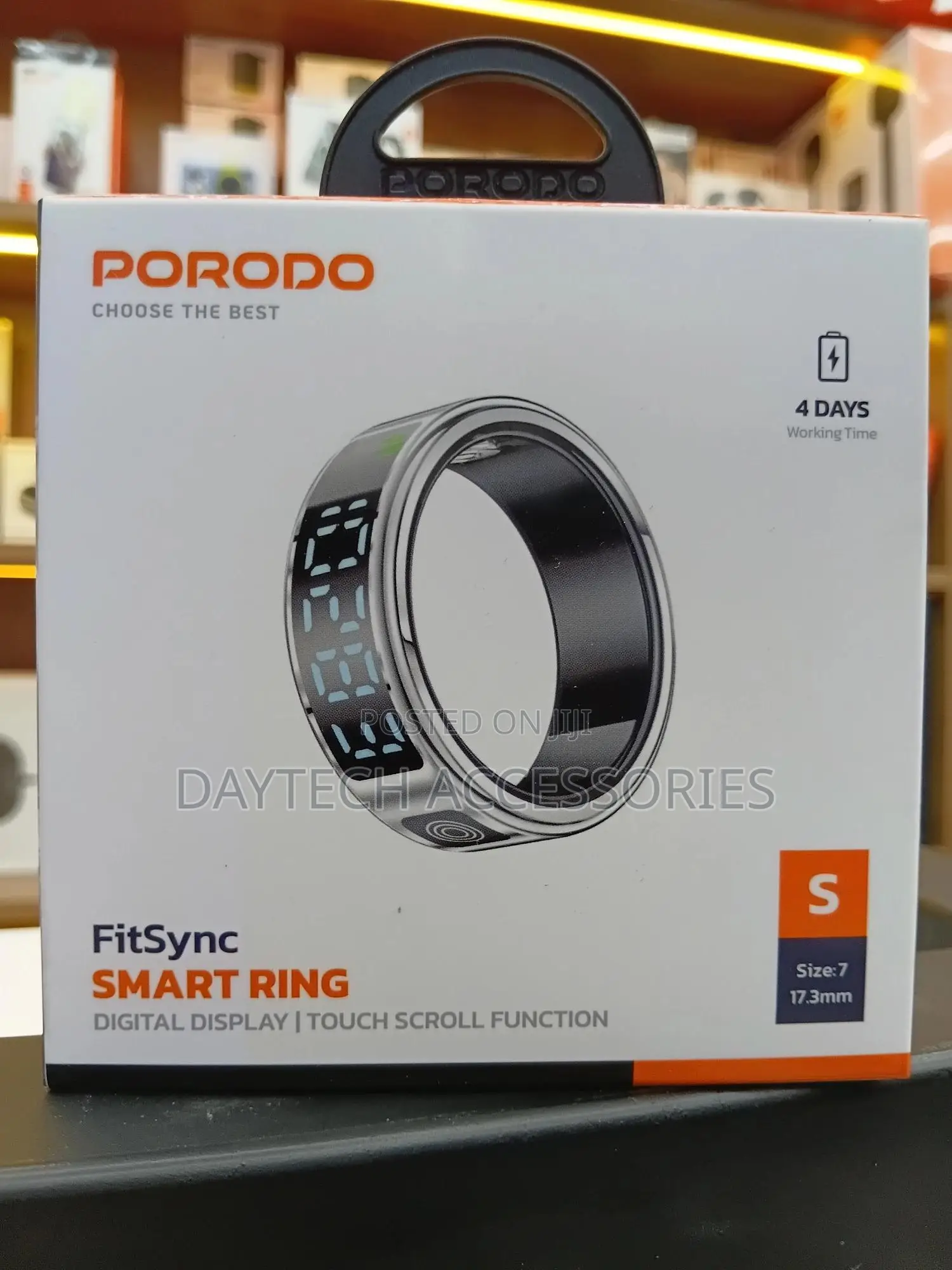 Porodo Fitsync Smart Ring