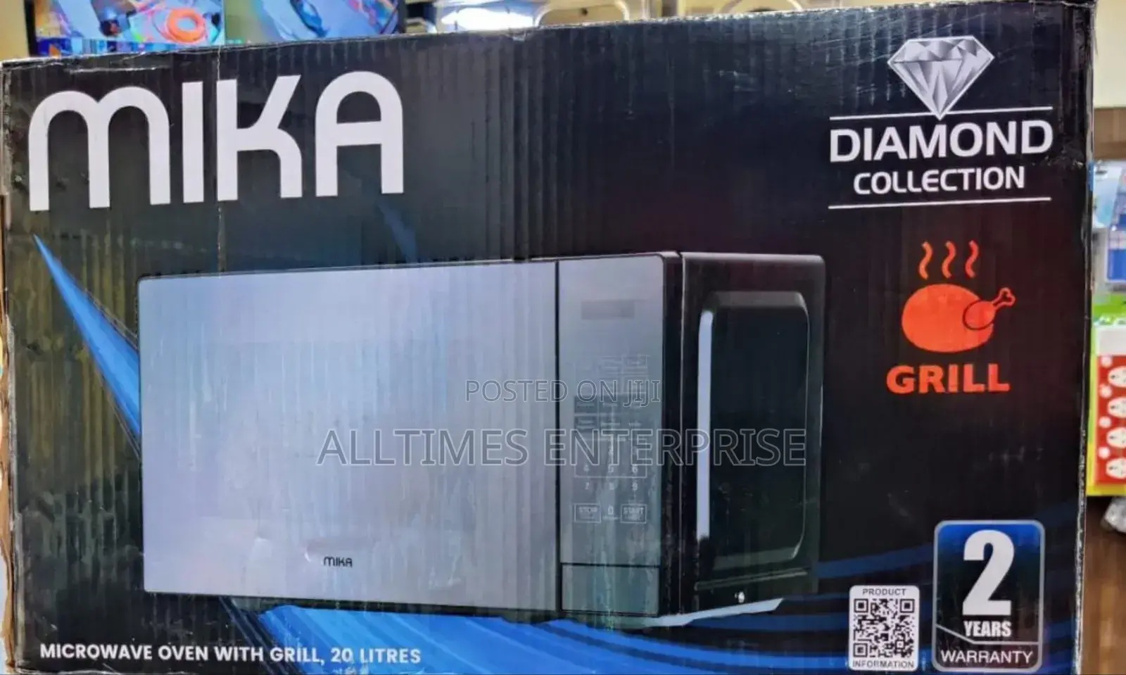 Mika Digital Microwave With Grill