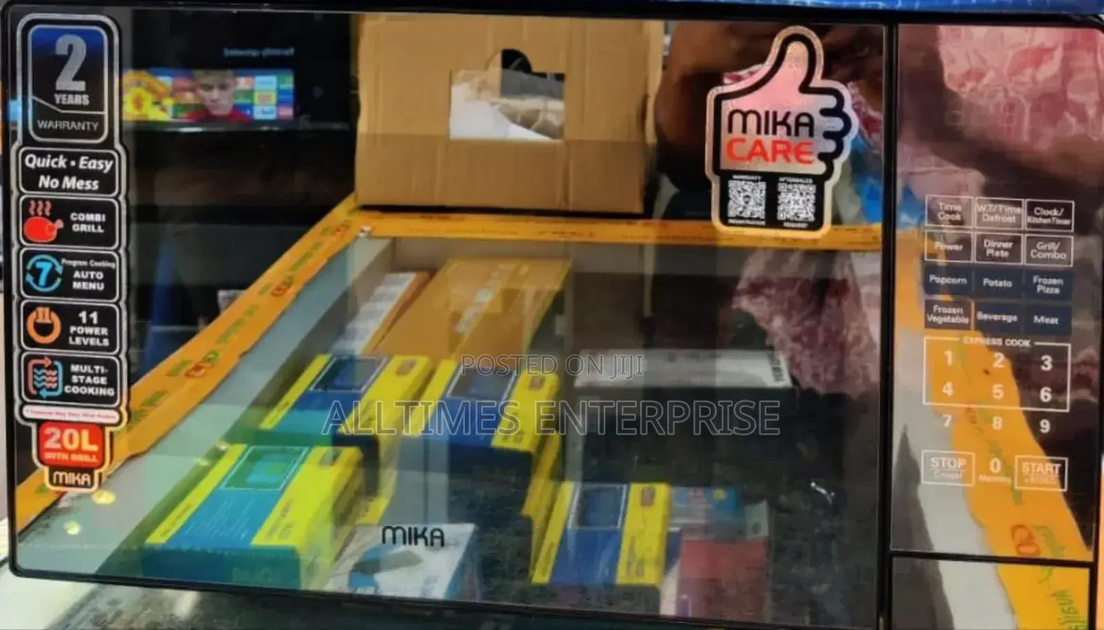 Mika Digital Microwave With Grill