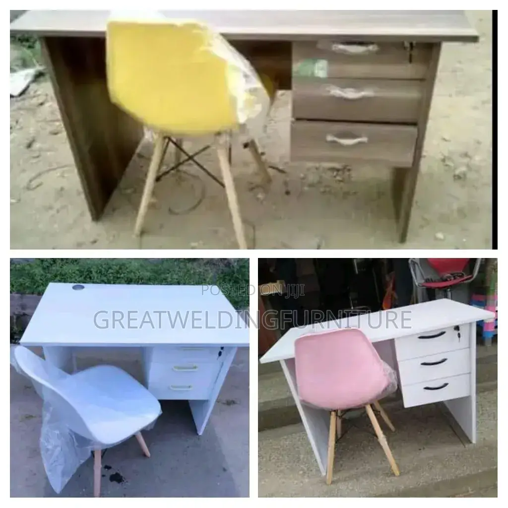 Elegant Office Desk With Eames Chair H8kj
